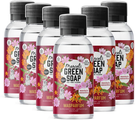Marcel's green soap wasparfum - mandarin osmanthus - 6 x 250ml - 120 wasbeurten