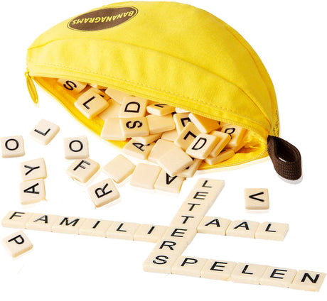 Moose bananagrams letterspel - maak je eigen kruiswoordpuzzel