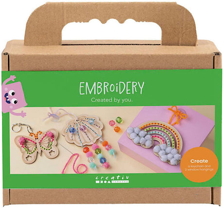 Kreativunternehmen https: www.cchobby.nl mini-hobbyset-embroidery-butterfly-shell-rainbow-various-colors-1-box