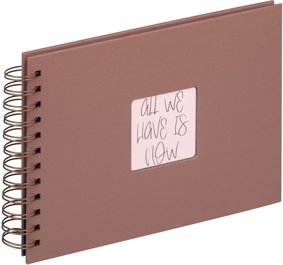 Walther sa-109-mm fun - spiraal album - formaat 23 x 17 cm - mocha mousse
