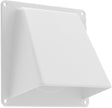 Star x starx Fassadenklappe 1 Klappe - ø125 mm - weiß