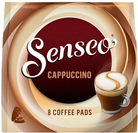 Senseo Cappuccino-Kaffeepads – Intensität 2 9 – 10 x 8 Pads