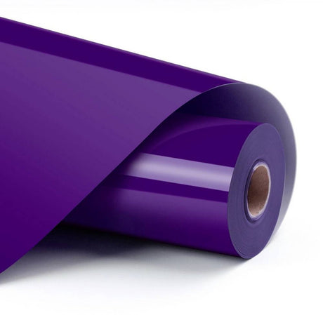 Loklik Wärmetransfer-Vinyl Basic – Lila – Lila – 30,5 x 180 cm