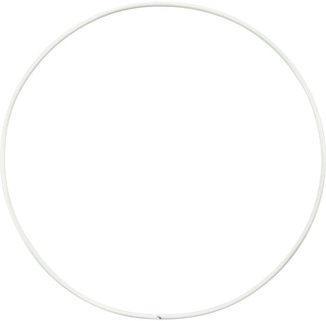 Creativ Company Creotime Metalldrahtring, D: 15 cm, Kreis, 10 Stück