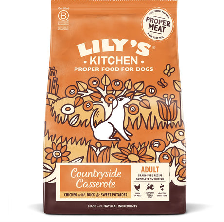 Lily's Kitchen - Hundefutter - Trockenfutter - Landauflauf - Hühnerente - 7 kg