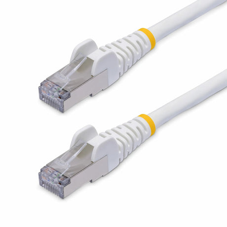Startech .com 2m cat8 netwerkkabel, wit, snagless rj45, 25g 40g, 2000mhz, 100w poe++, s ftp, 26awg 100% pure koperdraad, lszh, shielded ethernet kabel met trekontlasting, fluke channel getest