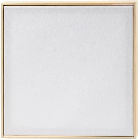 Creativ Company bespannte Leinwand mit Rahmen 30x30 cm 280 gr weiß