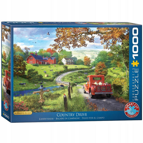 Eurographics – The Country Drive – Dominic Davison – 1000 Teile 68 x 48 cm (B x H) – Puzzle