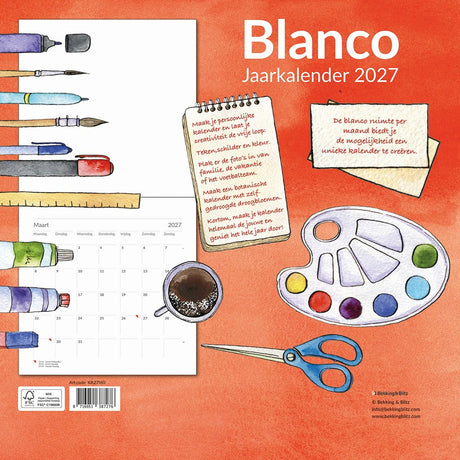 Bekking blitz blanco kalender 2027