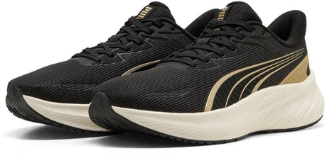 Puma pounce lite 2 unisex sportschoenen - black- gold 40