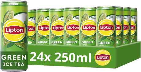 Lipton Eistee – grün – zuckerarm, ohne Farb- und Konservierungsstoffe – 24 x 250 ml