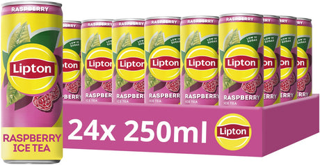 Lipton Eistee-Sprudeldose – Original – 24 x 250 ml – Vorteilspack