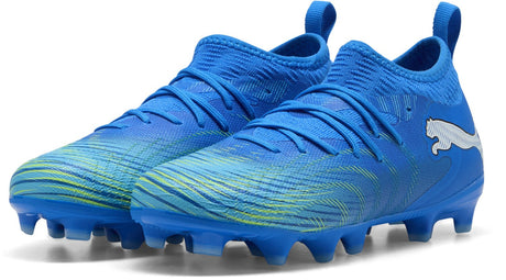 Puma future 9 match fg ag jr unisex sportschoenen - ultra blue- white-luminous blue- black 33