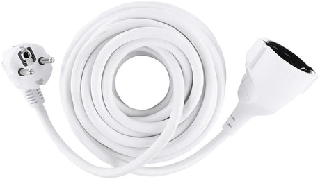 Q-Link-Verlängerungskabel – geerdet – h05vv-f – 3 x 1,5 mm² – weiß – 10 m