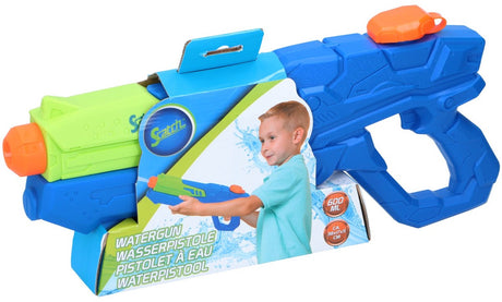 Scatch Wasserpistole – 38 x 5 x 17 cm – 600 ml Wasserreservoir – für Kinder und Erwachsene – Wasserspielzeug – Blau, Grün, Orange