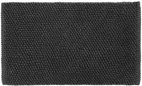 Differnz Popcorn-Badematte 50x80cm schwarz