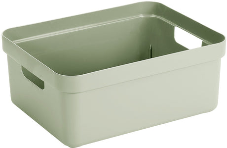 Sunware Sigma Home Aufbewahrungsbox 24l – 44,5 x 34,5 x 18,3 cm – grün