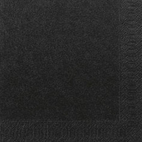 Duni Servietten schwarz 33x33cm Bio