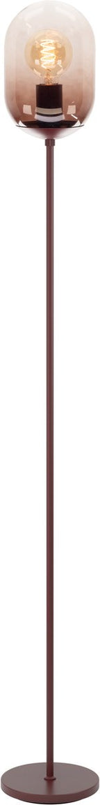 Eglo lequile vloerlamp - e27 - 140 cm - terracotta rood