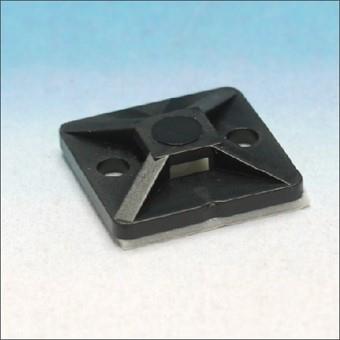 Hellermann Klebesattel für Kabelbinder (100) | 100 Stück