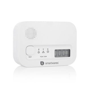 Smartwares FGA-13041 – Kohlenmonoxidmelder CO-Melder – 85 dB – Lebensdauer 10 Jahre – BSI-zertifiziert