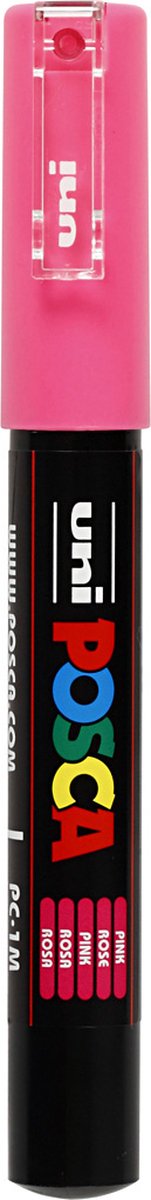 Uni Posca Farbmarker 1mc rosa – konische Spitze – 1 mm