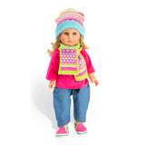 Heless Dolls Hut und Schal, 28-35 cm