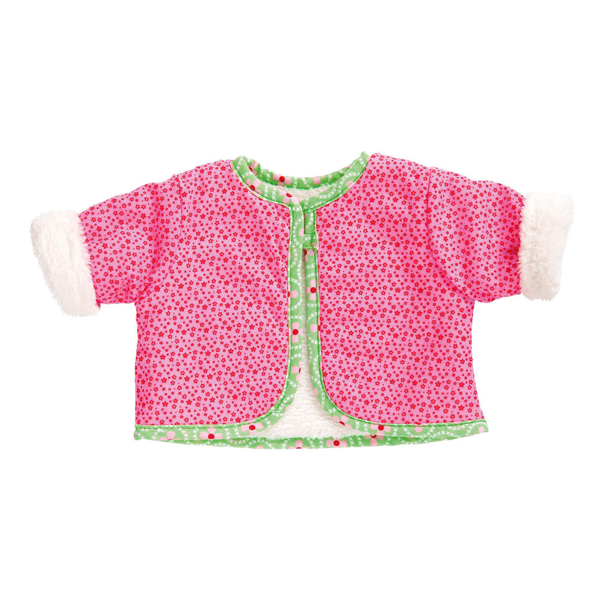 Puppenjacke reversibel mit Hosen, 38-45 cm