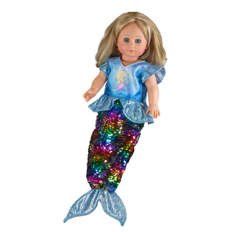 Heless Meerjungfrau-Puppenkleid mit Pailletten, 35-45 cm