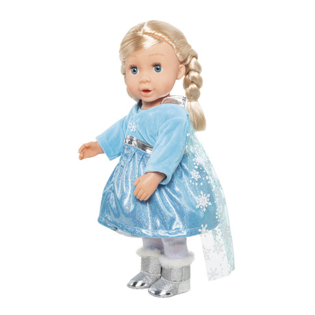 Heless Eisprinzessin Puppenkleid mit Umhang, 35-45 cm