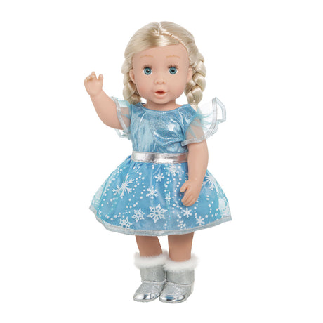 Heless Eisprinzessin Puppenkleid mit Umhang, 35-45 cm