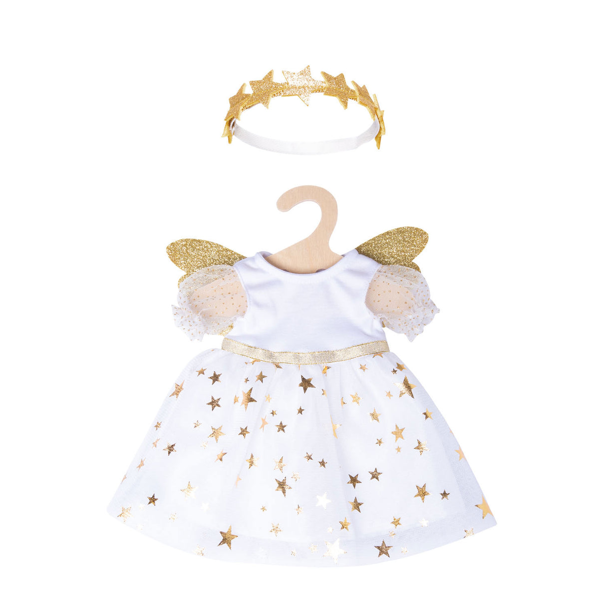Heless Doll Kleid Engel mit Sternen, 35-45 cm