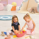 Puppenbad mit Zubehör, 8dlg.