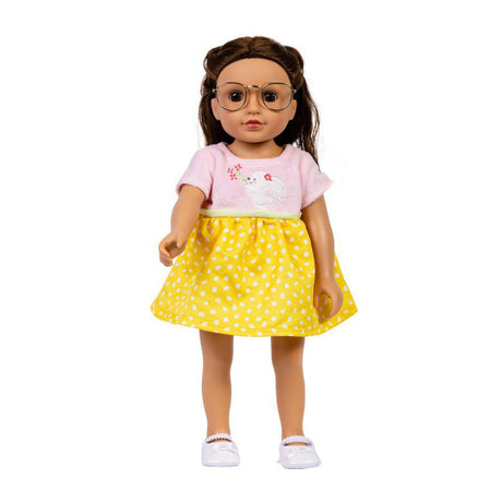Heless Dolls Lesen Brillen Gold