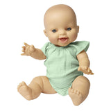 Heless Puppenkörper mintgrün mit Rüschen, 28-35 cm