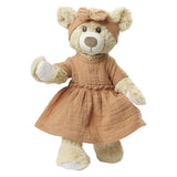 Heless Puppenkleid braun mit Rüschen, 35-45 cm