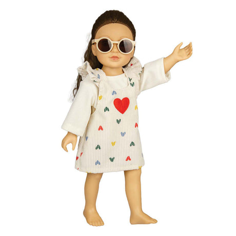 Heless Puppensonnenbrille beige