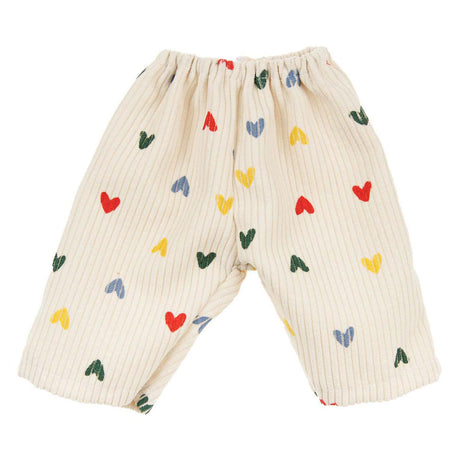 Heless Puppen Cordhose Herz Konfetti, 28-35 cm