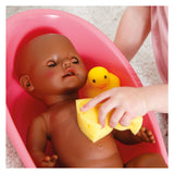 Heless poppenbadset met accessoires roze