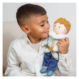Heless poppenoutfit winterprins luka met kroon en kraag - maat 28-35 cm