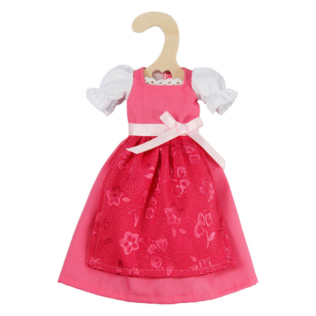 Heless traditionelles Dirndl-Kleid für Modepoppen Pinky – 29 cm
