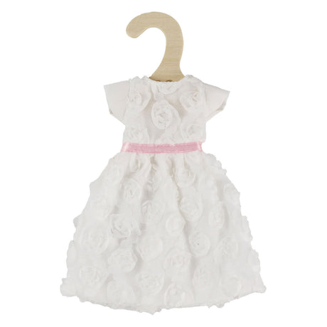 Heless witte jurk voor modepoppen - 29cm