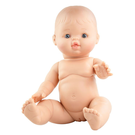 Heless Mädchen-Babypuppe mit Cordkleid – 34 cm