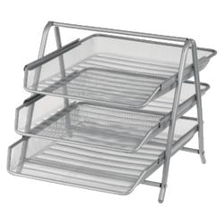 Brievenbakje 3-delig viking 278x257x335mm zilver