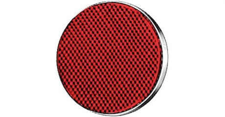 Hella Reflektor Rückstrahler 85mm rot mit Befestigungsschrauben