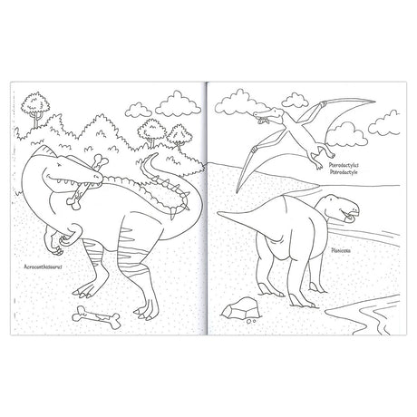 Deltas Dinosaurier zum Ausmalen