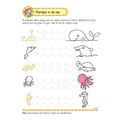 Deltas -Übungsbuch mit Aufklebern - Erste Schreibspiele (5-6 Jahre)