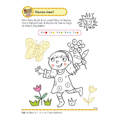Deltas -Übungsbuch mit Aufklebern - Erste Lesespiele (5-6 Jahre)