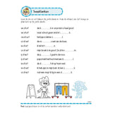 Deltas -Übungsbuch mit Aufklebern - schöne Leseübungen (6-7 Jahre)