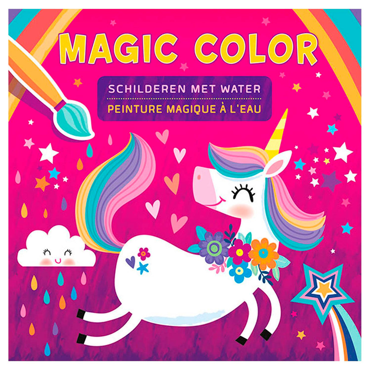 Deltas magische Einhornmalerei mit Wasser
